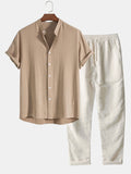 Ben – Slim Fit Short Sleeve Shirt - Image 12