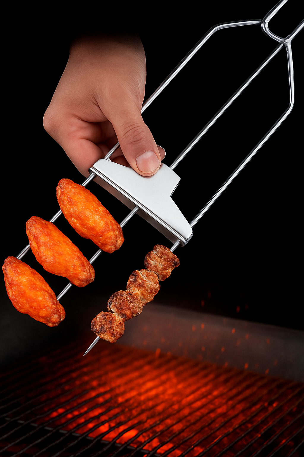 Ultimate Grilling Tool – Perfect Skewering Experience - Image 1
