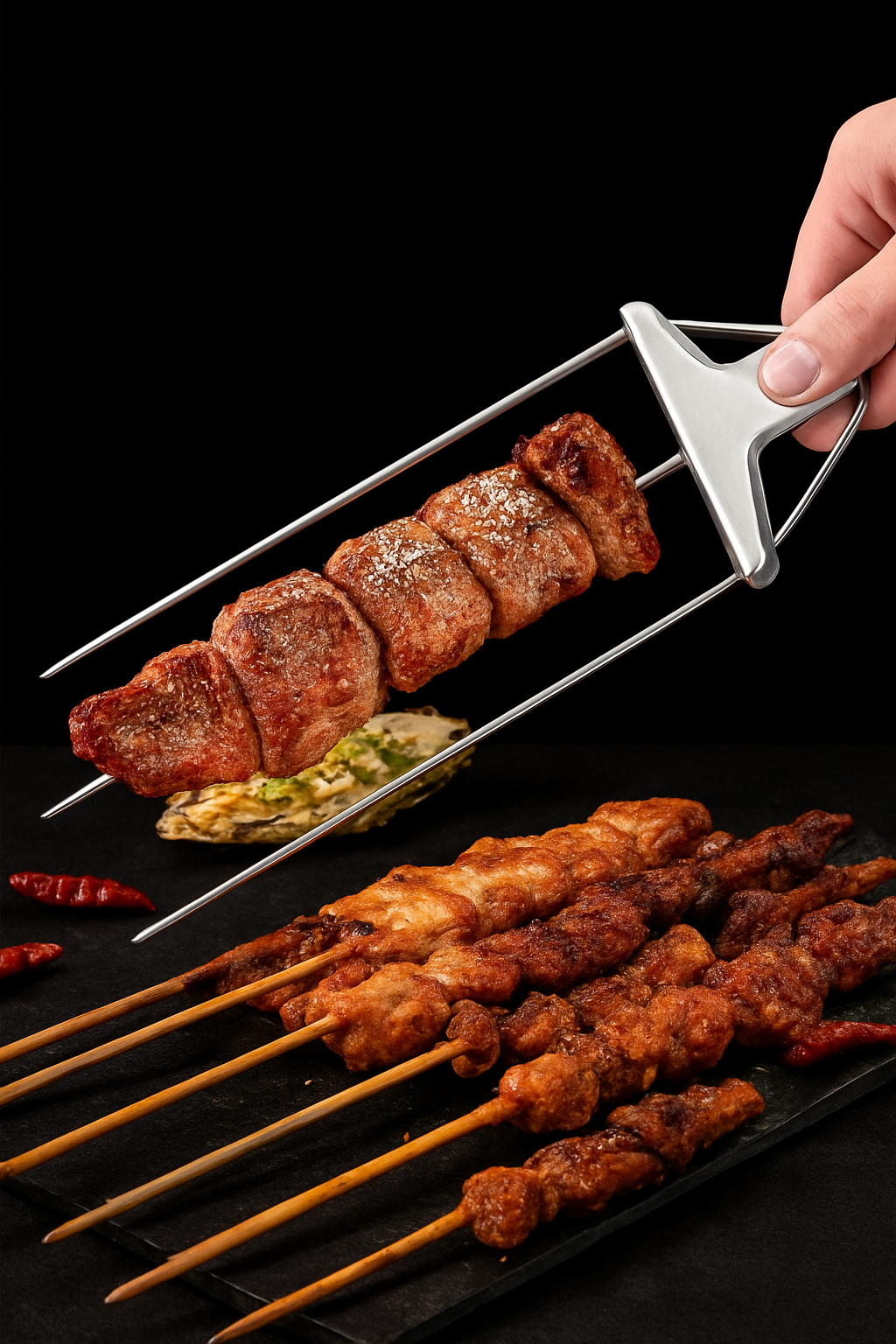 Ultimate Grilling Tool – Perfect Skewering Experience - Image 4