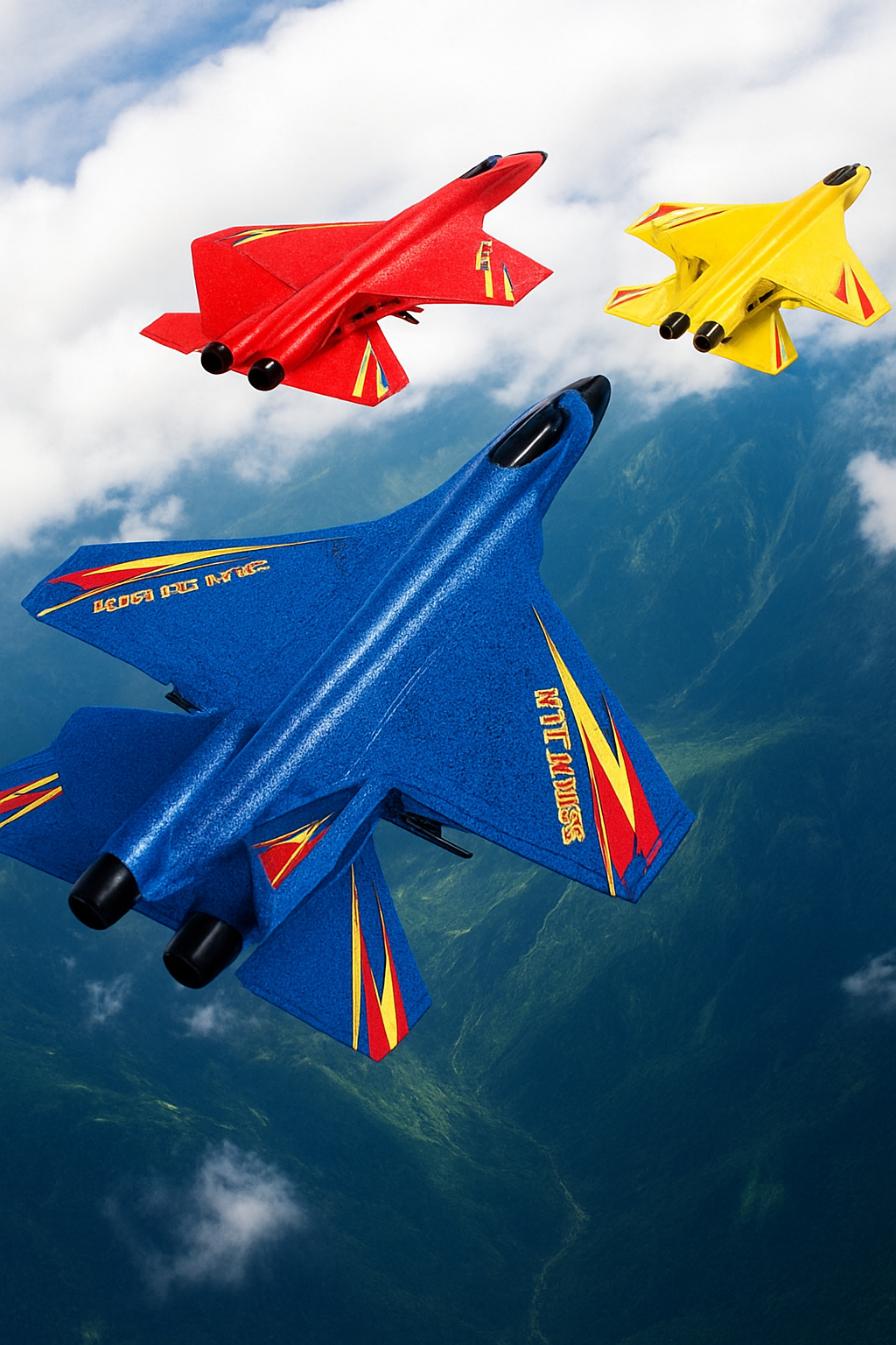 Dynamic Flying Jet – High-Performance Foam Plane - Image 2