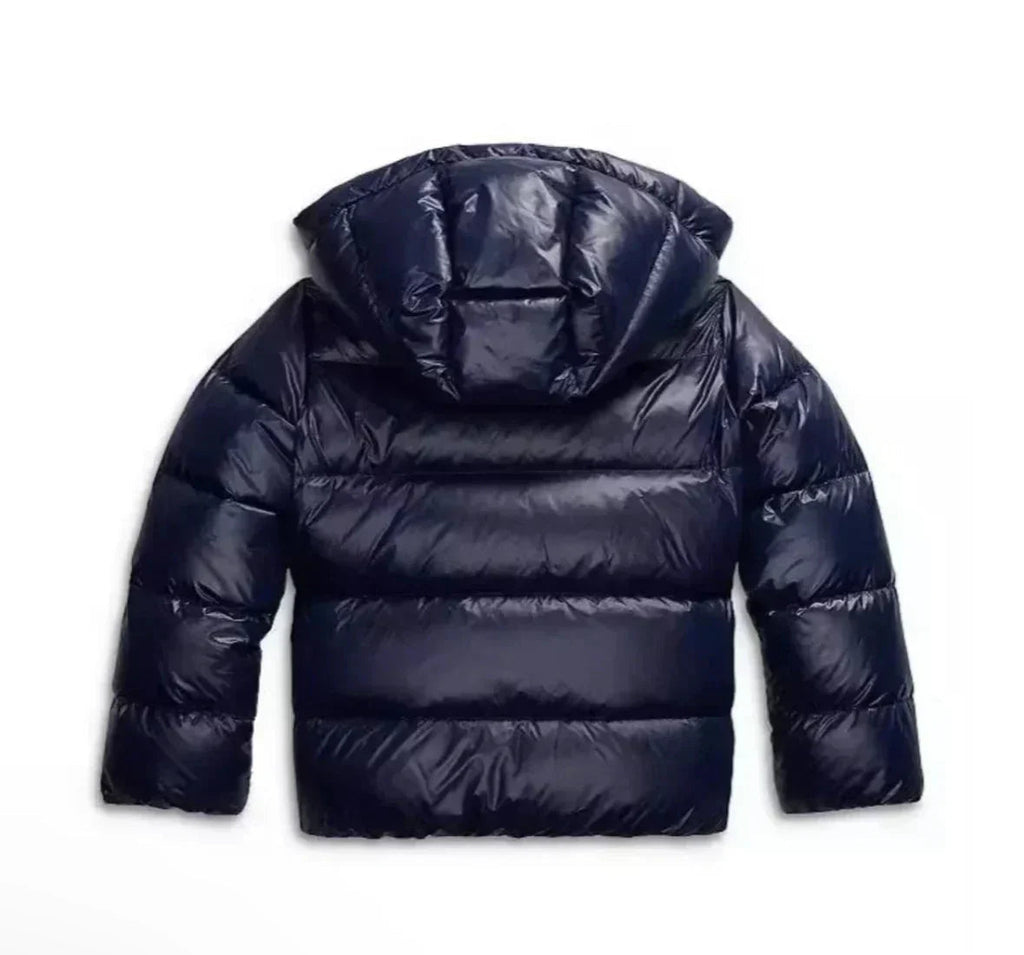 Women's Down Jacket with Hood and Zipper - J&B; - 6 - Elvaroza.com