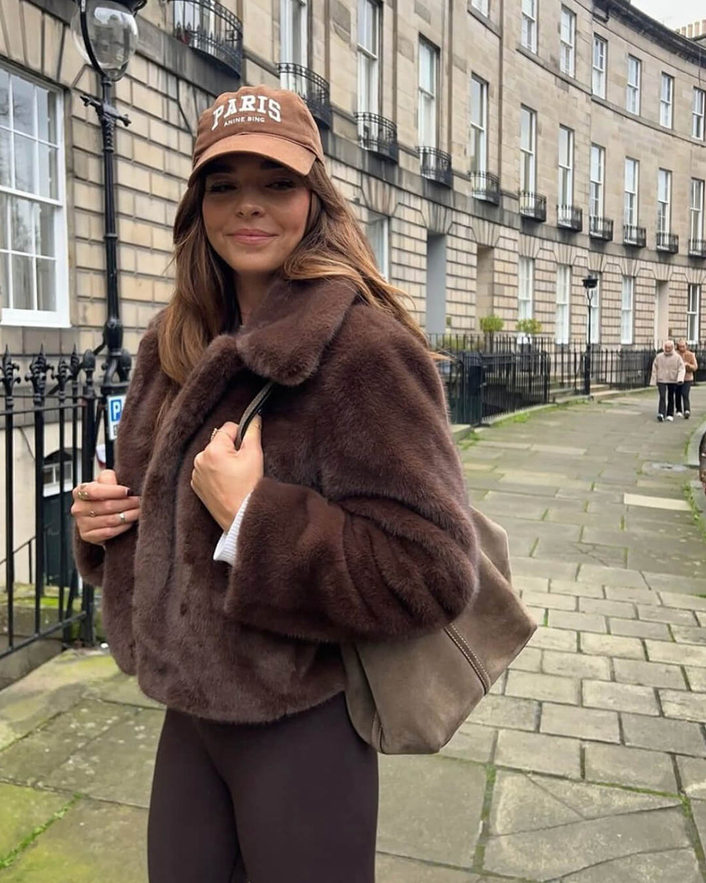 Women's Faux Fur Jacket, Cropped, Soft and Elegant - J&B; - 4 - Elvaroza.com