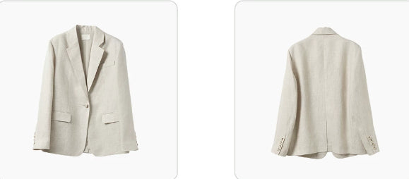 Women's blazer in a relaxed fit with notched lapels - J&B; - 1 - Elvaroza.com