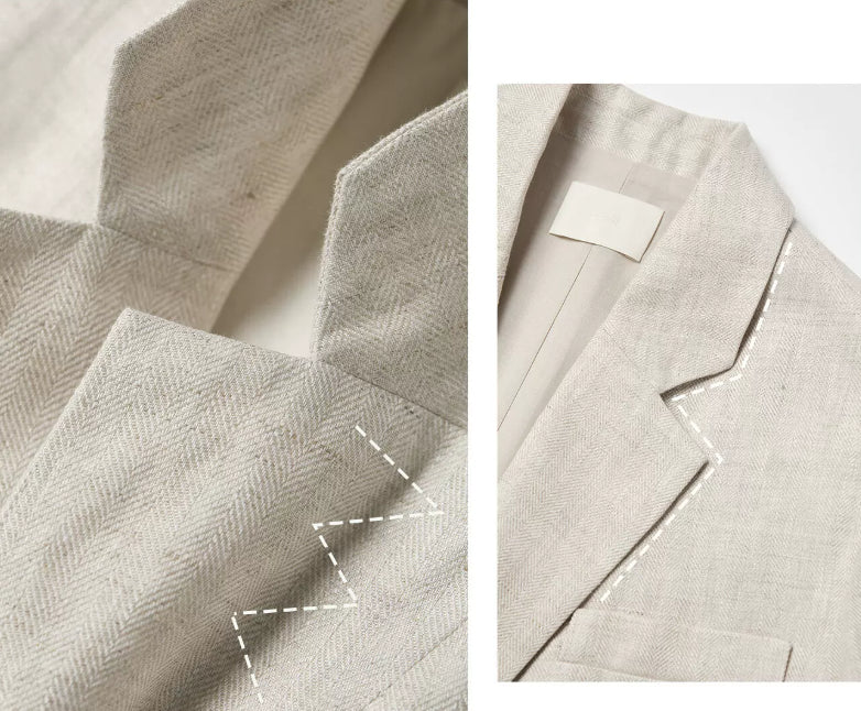 Women's blazer in a relaxed fit with notched lapels - J&B; - 3 - Elvaroza.com