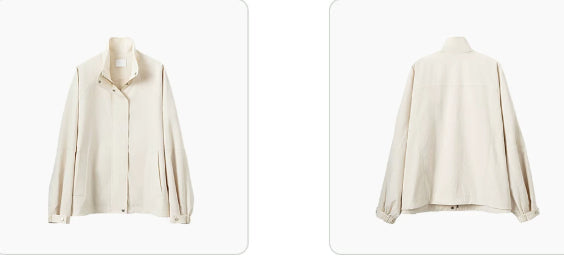 Women's bomber jacket, relaxed fit, with a practical zipper - J&B; - 5 - Elvaroza.com