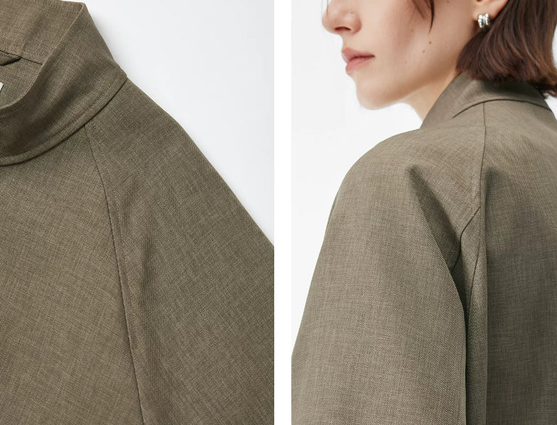 Women's zip-up bomber jacket with a casual fit - J&B; - 1 - Elvaroza.com