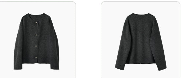Women's jacket with a relaxed fit and button closure - J&B; - 2 - Elvaroza.com