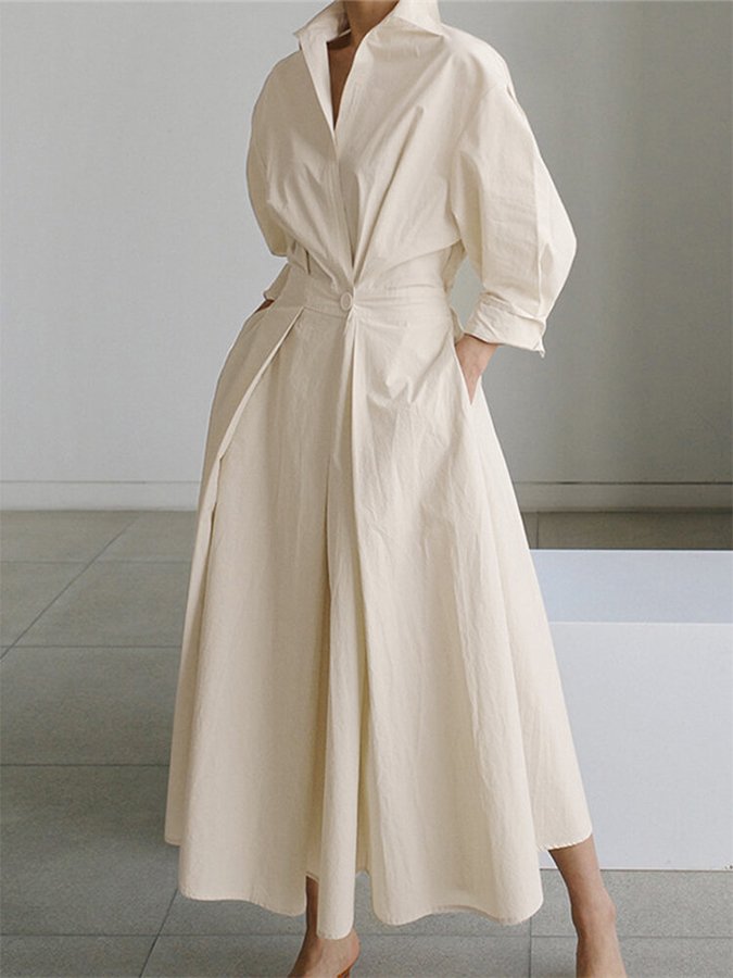 Scarlett – Women Buttoned Maxi Dress - Image 2