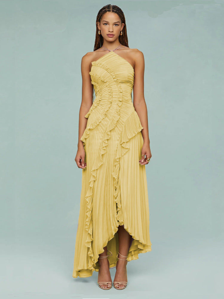 Emily – Women Ruffled Maxi Dress - Image 14