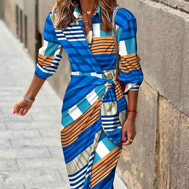 Aurora – Women Wrap Dress - Image 5