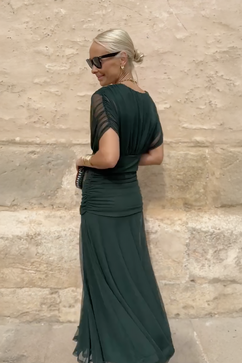 Kirsten – Elegantes schulterfreies Maxikleid für Damen - Image 10