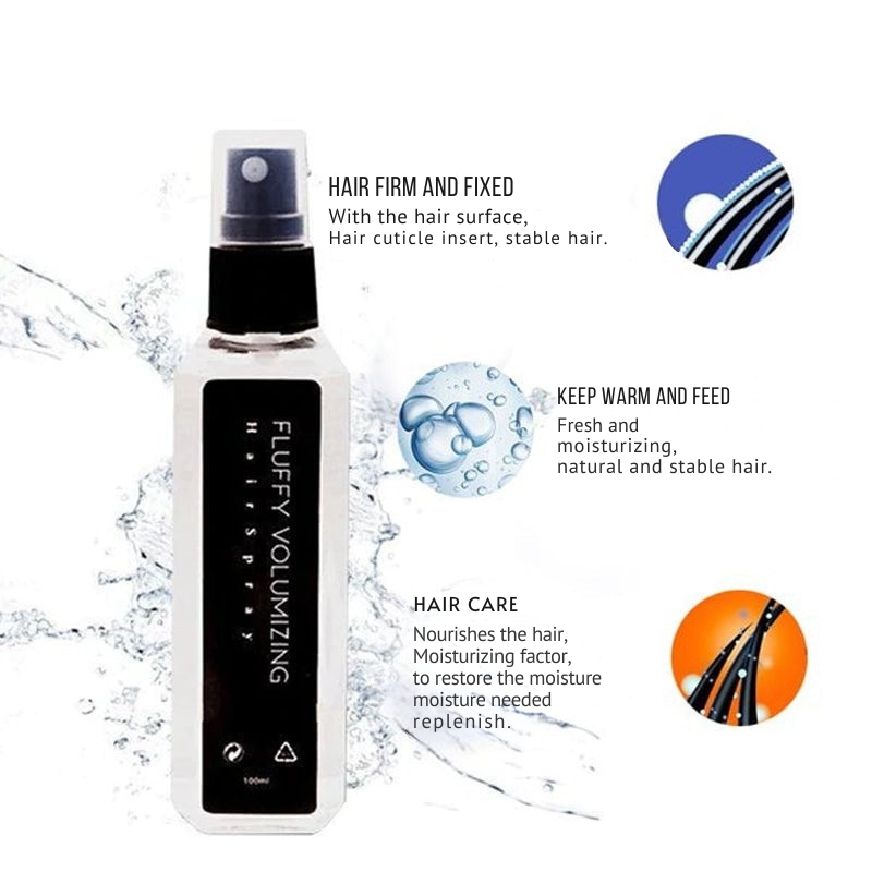 Fluffy Volumizing Hair Spray – Elevate Your Hair's Volume and Texture - Image 2