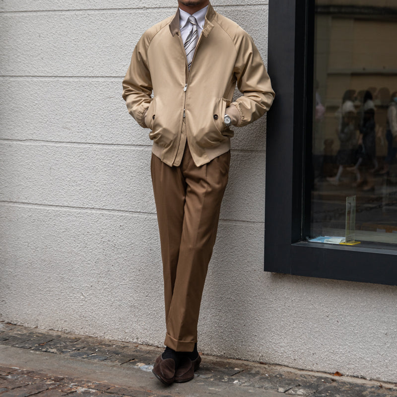 Classic men's bomber jacket with a stand-up collar - J&B; - 4 - Elvaroza.com