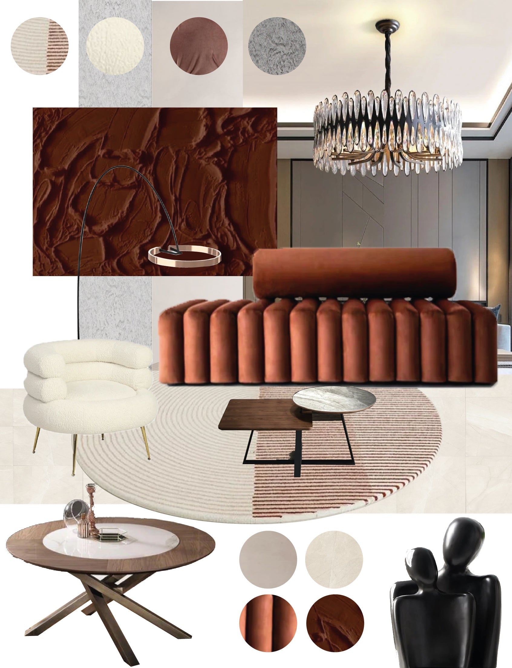 Emotional Bond Sculpture – Elegant Home Décor Piece - Image 14