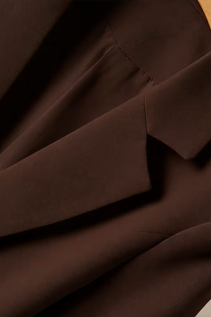 Women's Blazers with Two-Button Closure and Flap Pockets - J&B; - 8 - Elvaroza.com