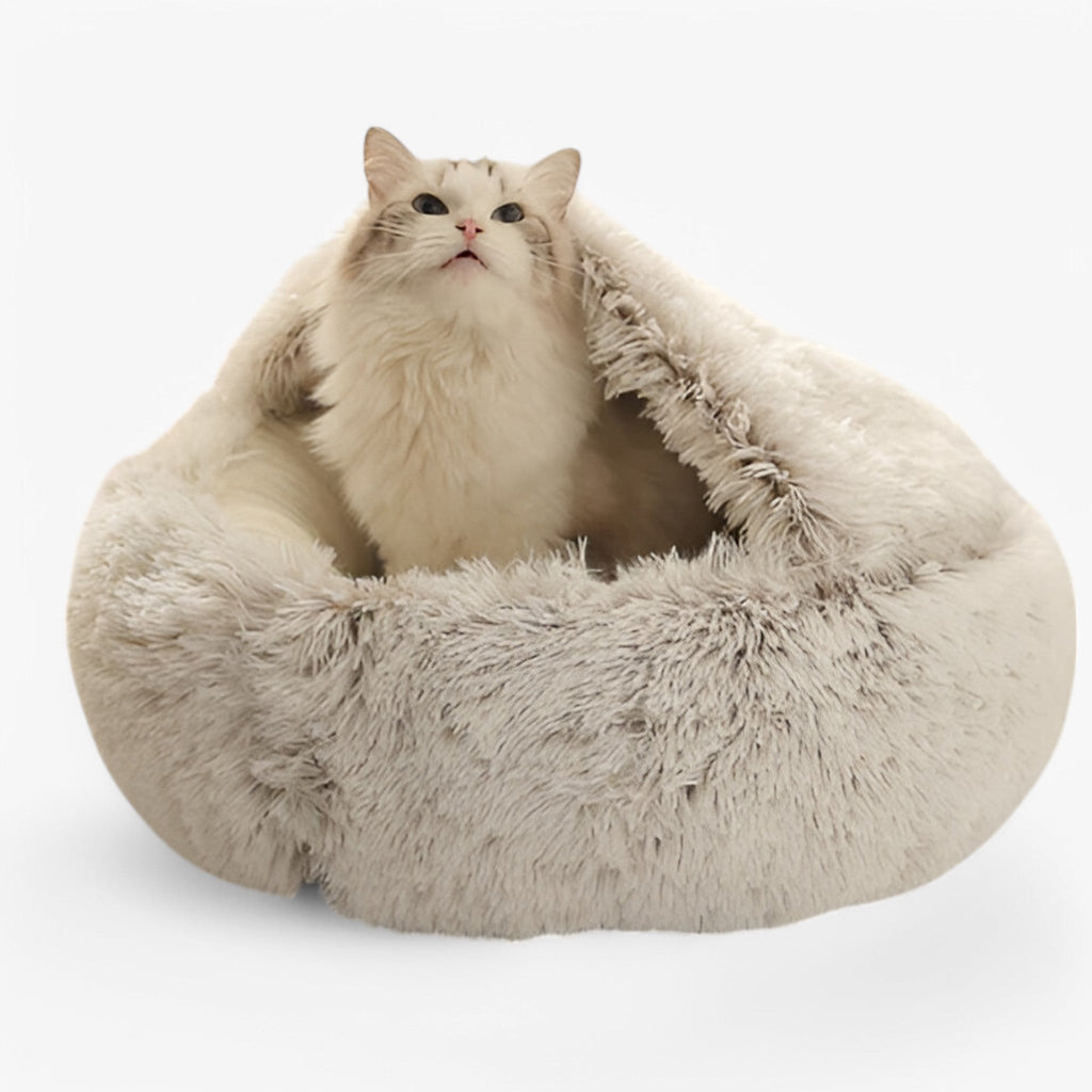 Cozy Cat Cave – Plush and Warm Pet Bed - Image 2