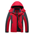 Men's Waterproof Jacket with Hood and Wind-Resistant Features - J&B; - 1 - Elvaroza.com