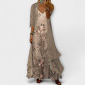 Cornelia – Women Floral Print Maxi Dress - Image 1