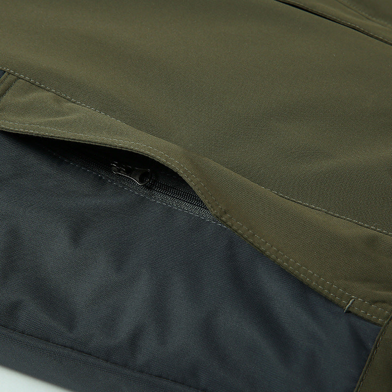 Men's Waterproof Jacket with Hood and Wind-Resistant Features - J&B; - 5 - Elvaroza.com