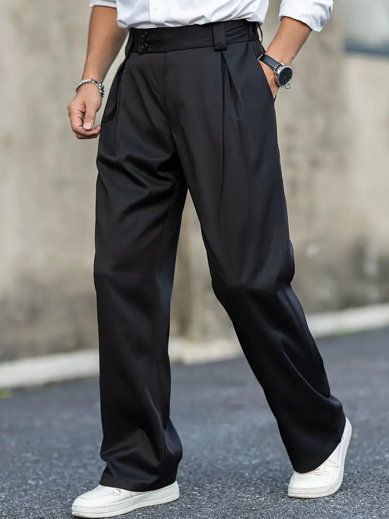 Paul – Tailored Wide Leg Trousers - Image 4
