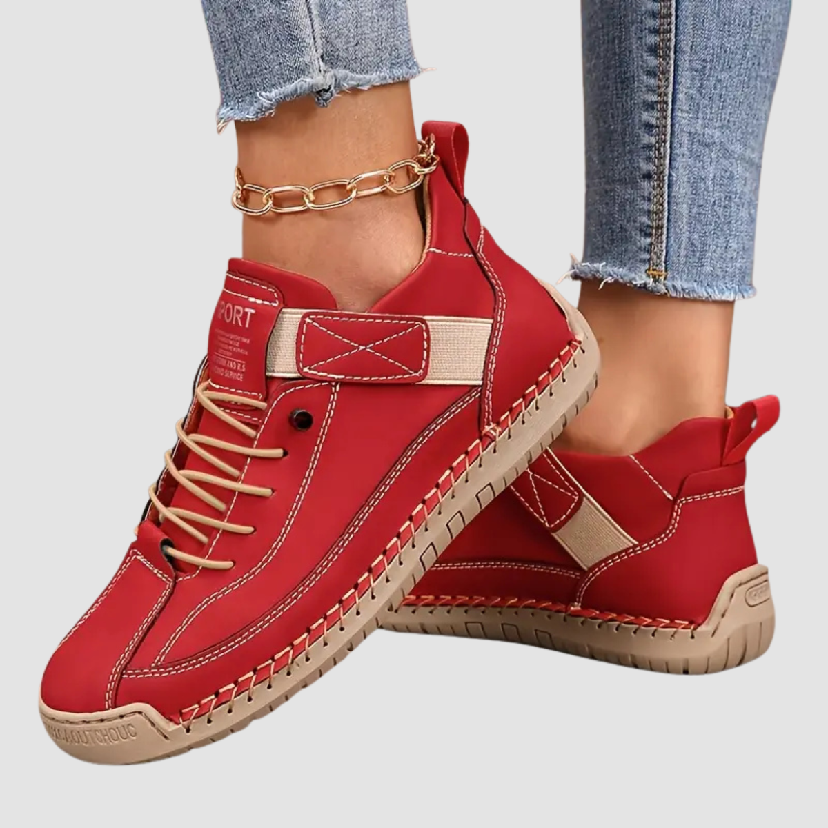 Isabella – Women Casual Lace-Up Sneakers - Image 5