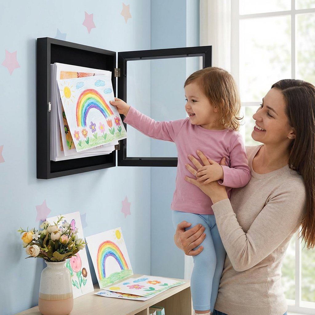 Art Display Frame – Showcase Your Child's Creativity - Image 1