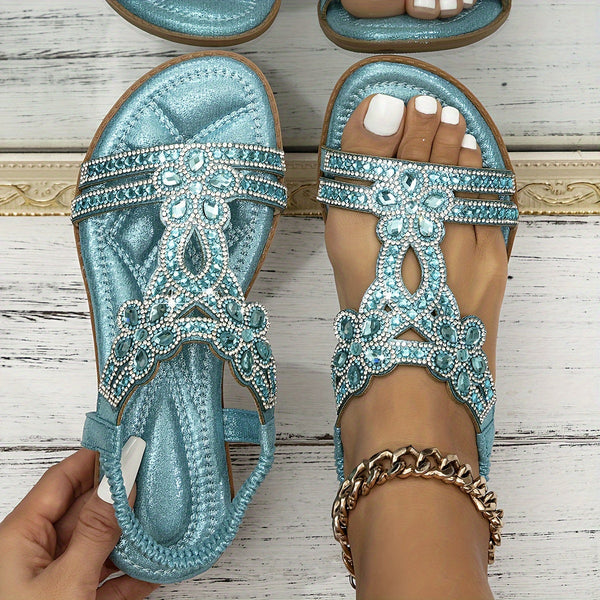 Karina – Elegant Boho Summer Sandals - Image 1