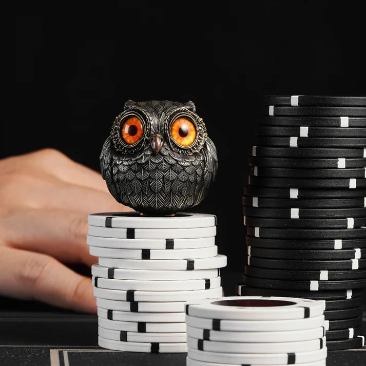 Charming Owl Figurine – Unique Decorative Piece - Image 6