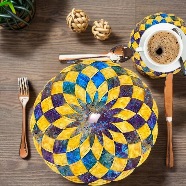 Artisan Decorative Tray – Elevate Your Dining Experience - Image 6