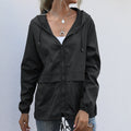 Lightweight women's jacket with a hood and a relaxed fit - J&B; - 1 - Elvaroza.com