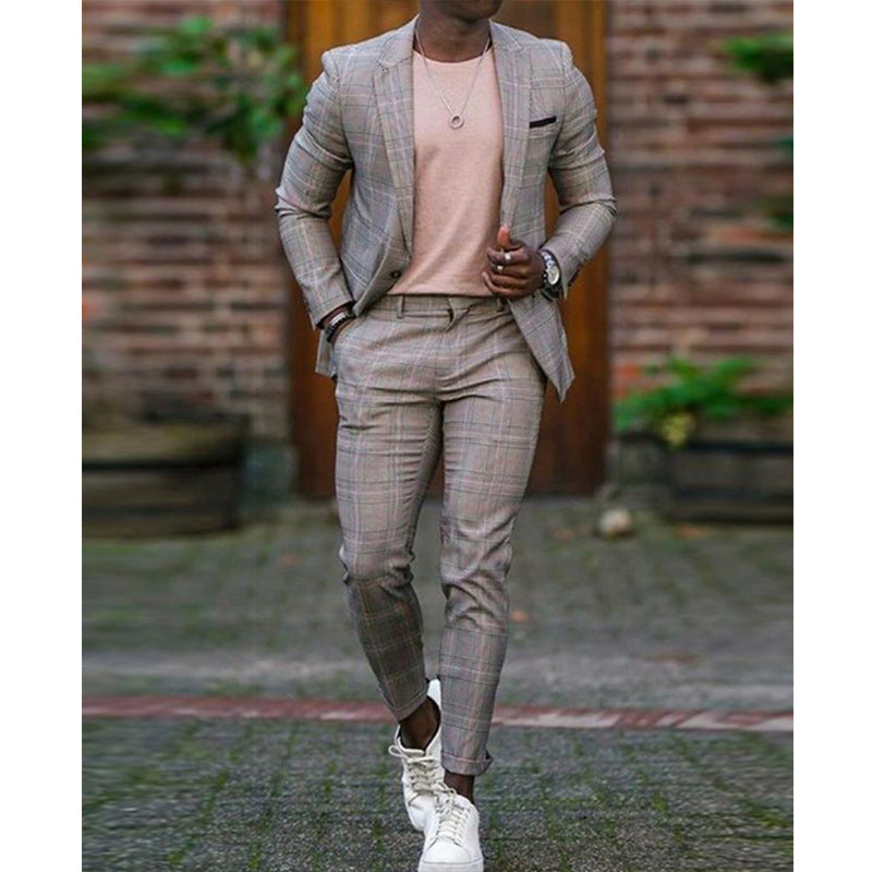 Dieter – Stylish Tailored Two Buttons Suit  - Image 3