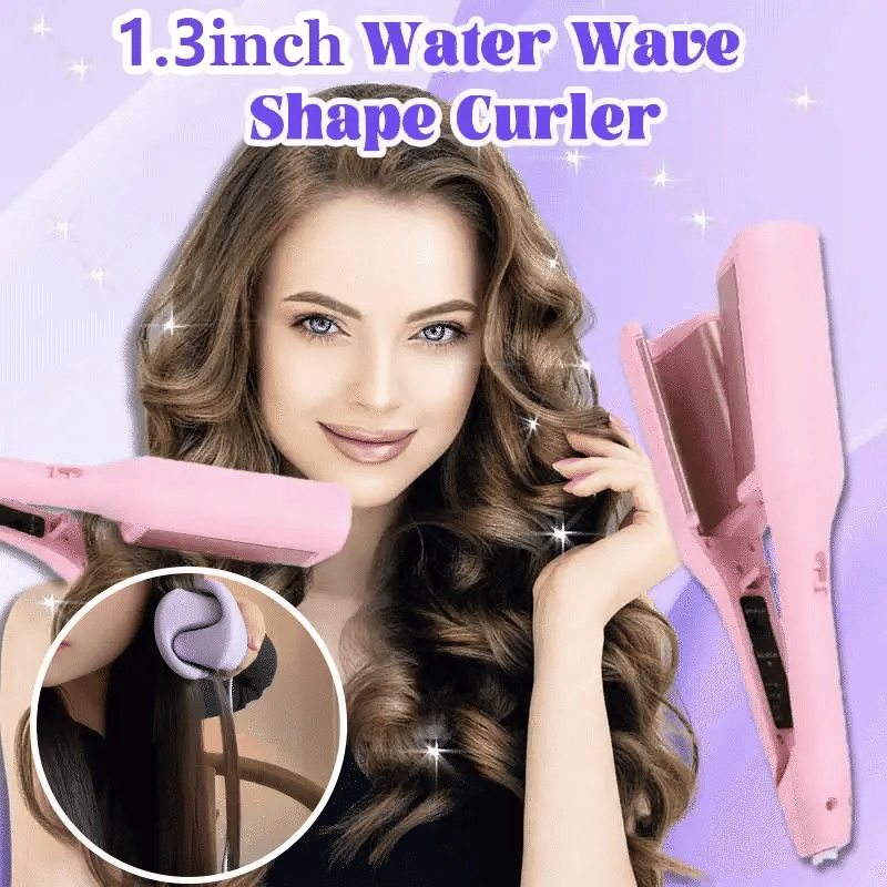 1.3inch Water Wave Curling Iron – Effortless Curls for Stunning Hair - Image 1