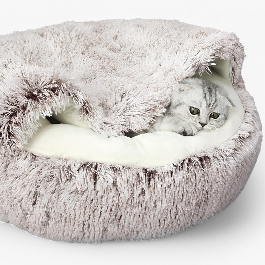 Cozy Cat Cave – Plush and Warm Pet Bed - Image 5