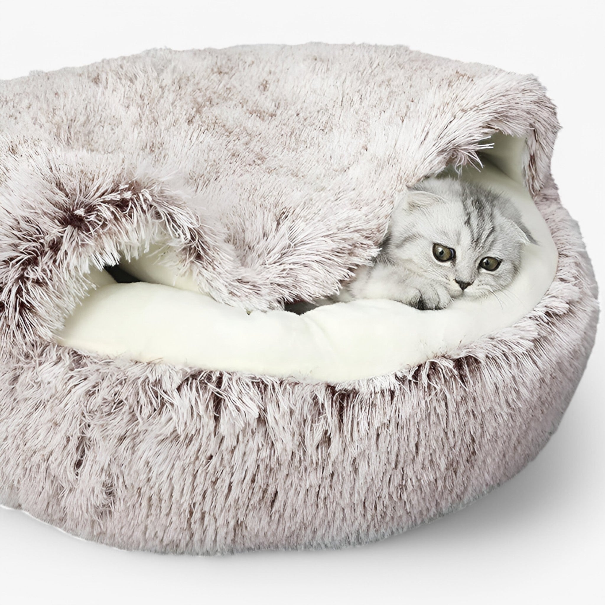 Cozy Cat Cave – Plush and Warm Pet Bed - Image 5