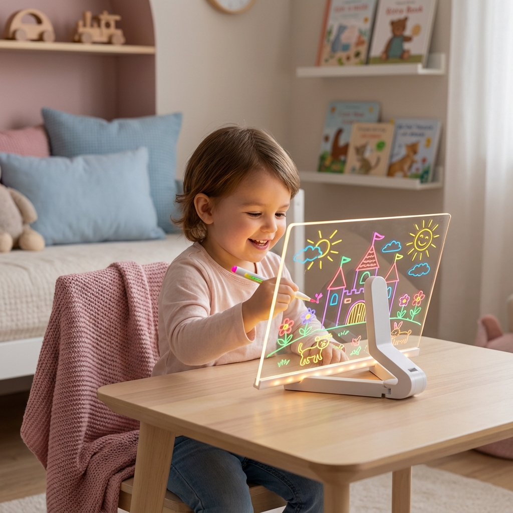 LED Drawing Board for Kids
