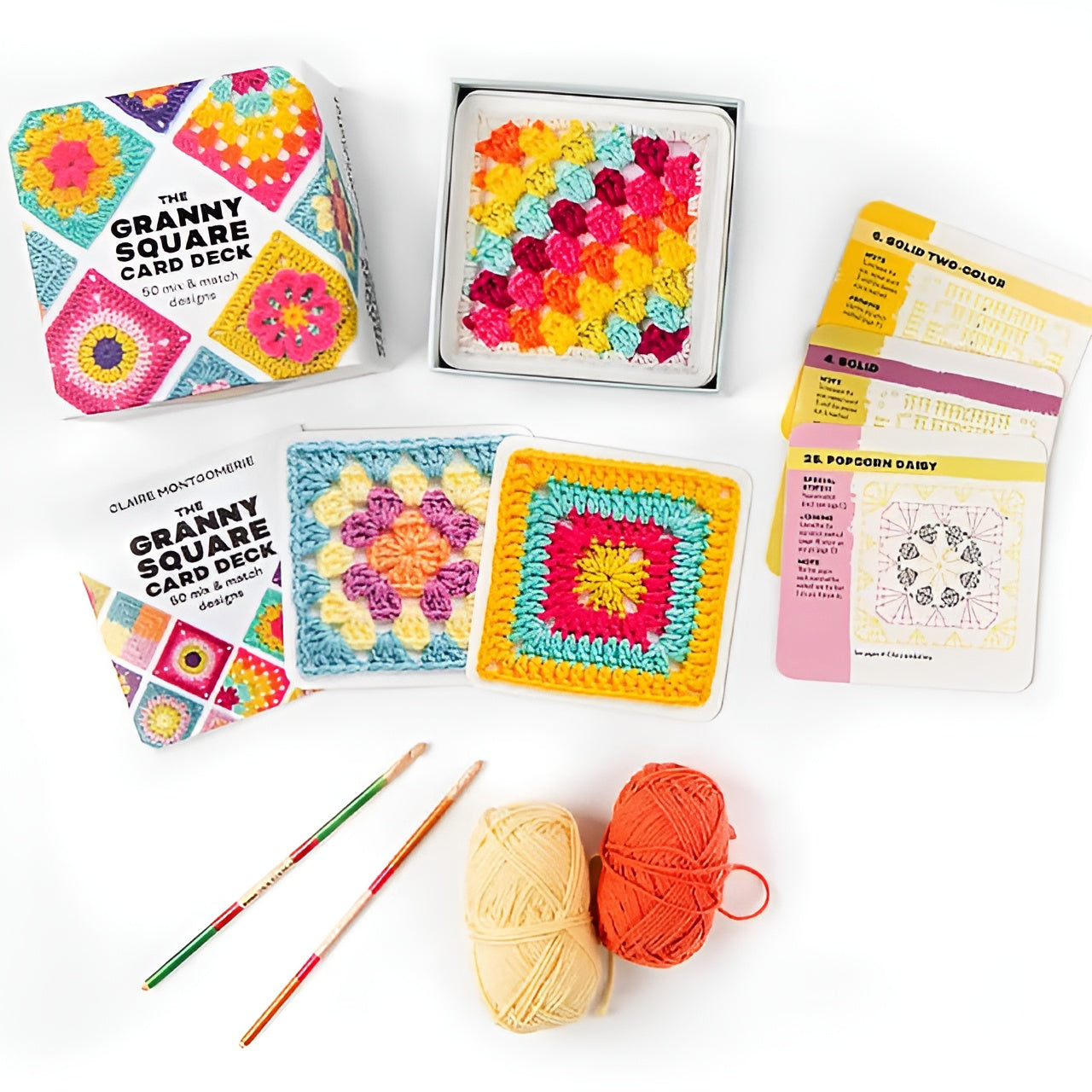 Granny Square Card Deck – Unlock Your Crochet Creativity - Image 1