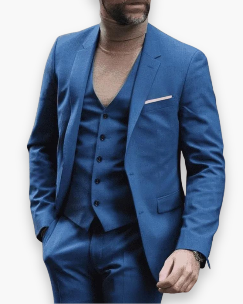 Leander – Fashion Elegant Three-Piece Suit - Image 13