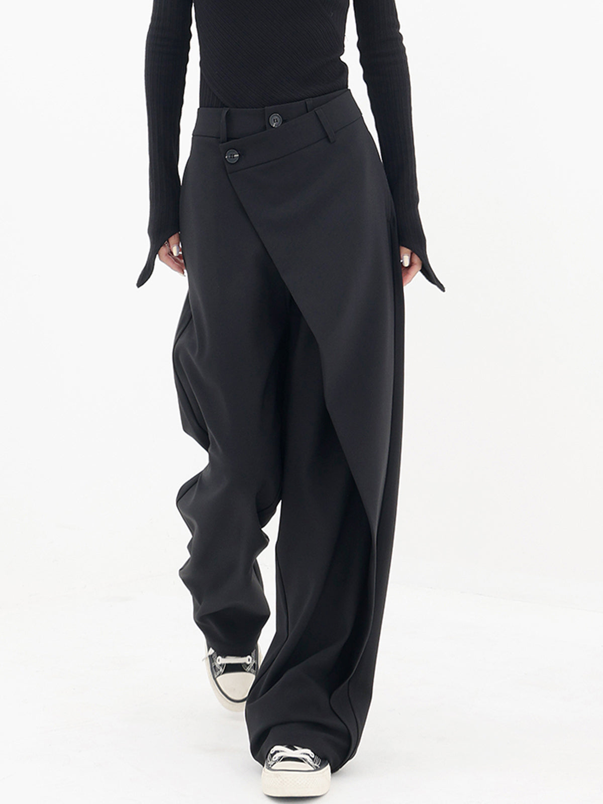 Lara – Women Wide Leg Trousers - Image 1