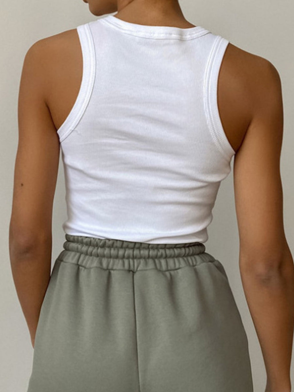 Lila – Women Ribbed Tank Top - Image 3