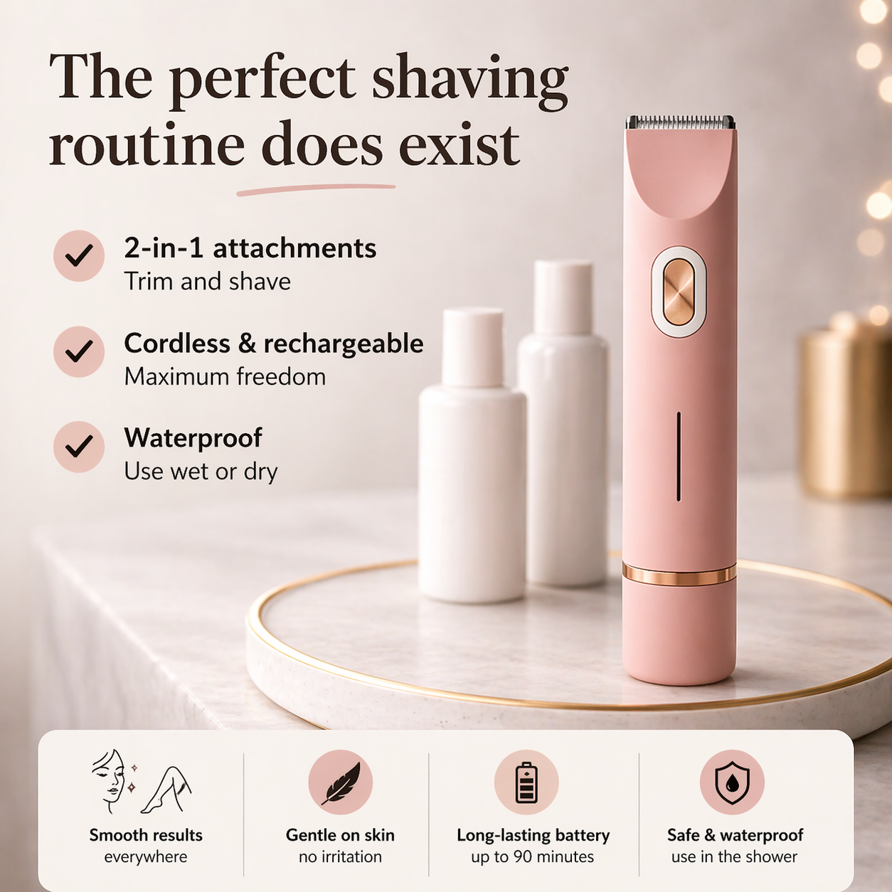 IntimLisse – Gentle and Precise Trimmer for Sensitive Areas