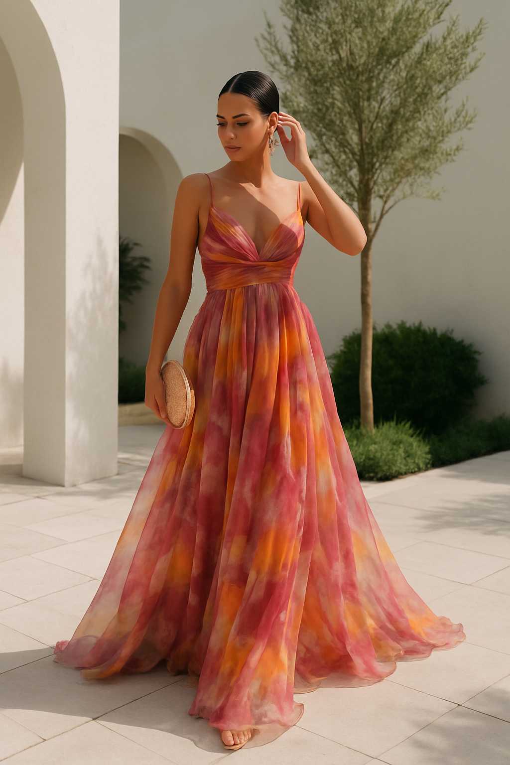 Amelie – Floral Wedding Guest Dress - Image 1