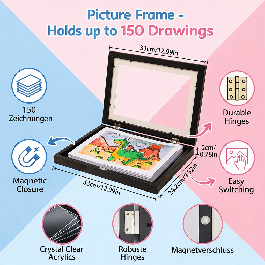 Art Display Frame – Showcase Your Child's Creativity