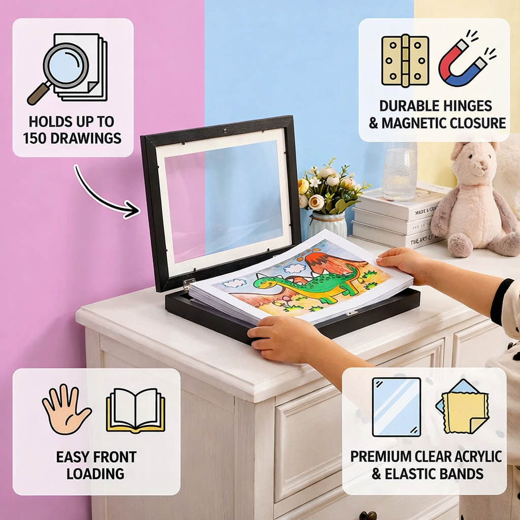 Art Display Frame – Showcase Your Child's Creativity