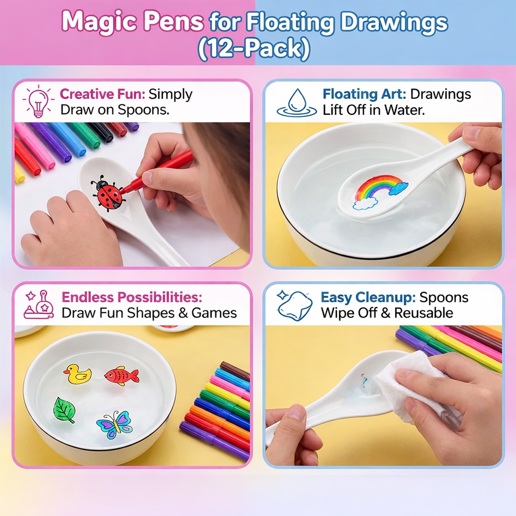 Magic Drawing Pens – Create Floating Art with Ease