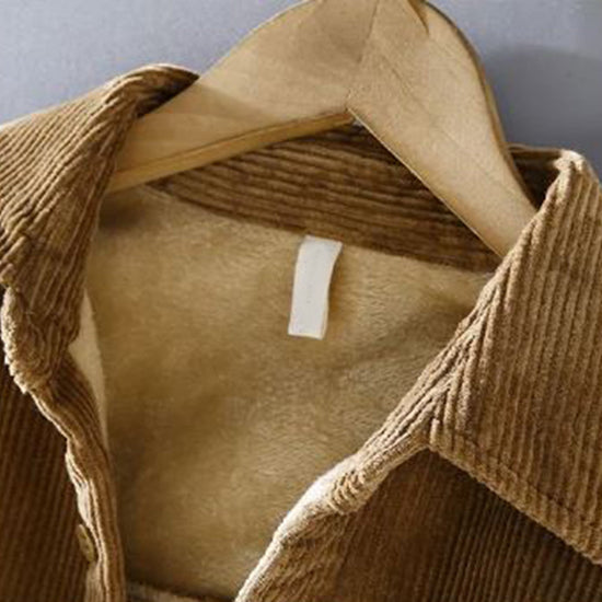 Men's Corduroy Jacket with Button Front and Two Pockets - J&B; - 6 - Elvaroza.com