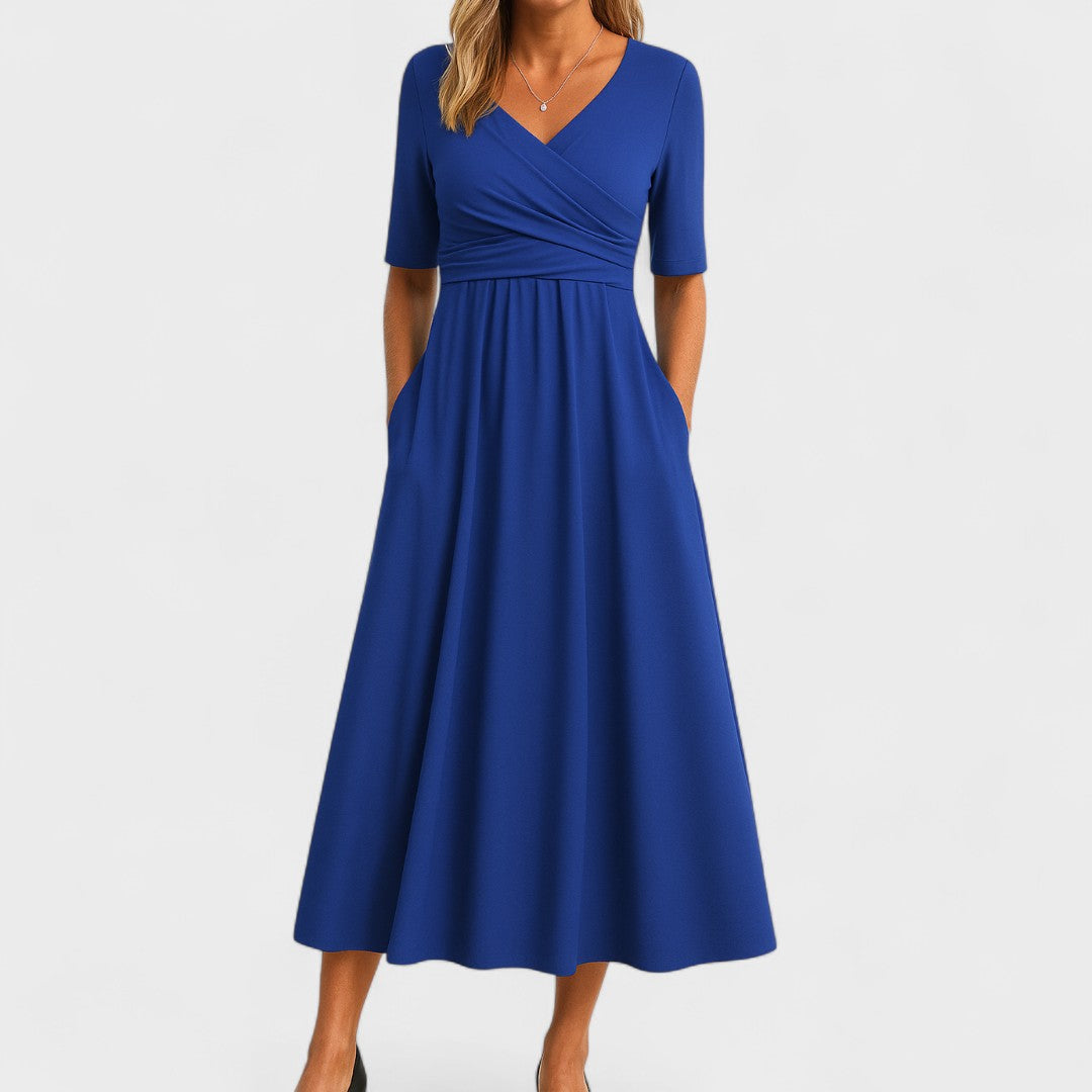 Charlotte – Women Maxi Dress with Pockets - Image 4