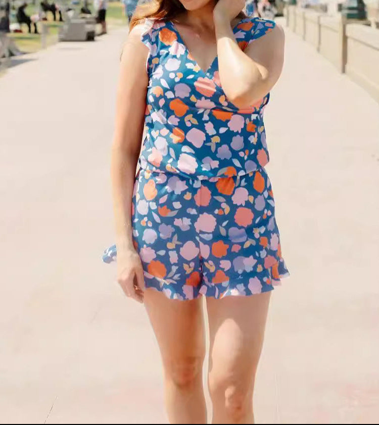 Chic Floral Romper – Effortless Summer Style - Image 7