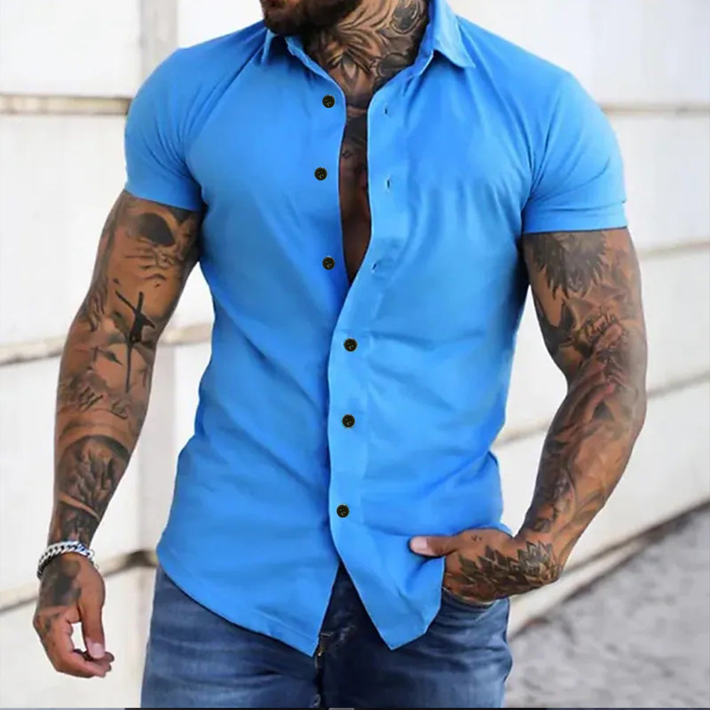 Liam – Formal Short Sleeve Shirt - Image 4
