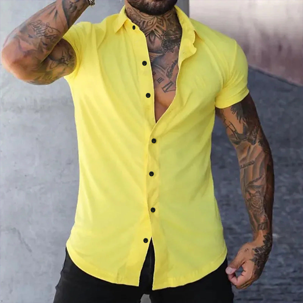 Liam – Formal Short Sleeve Shirt - Image 9