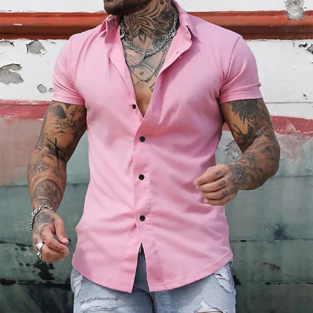 Liam – Formal Short Sleeve Shirt - Image 7